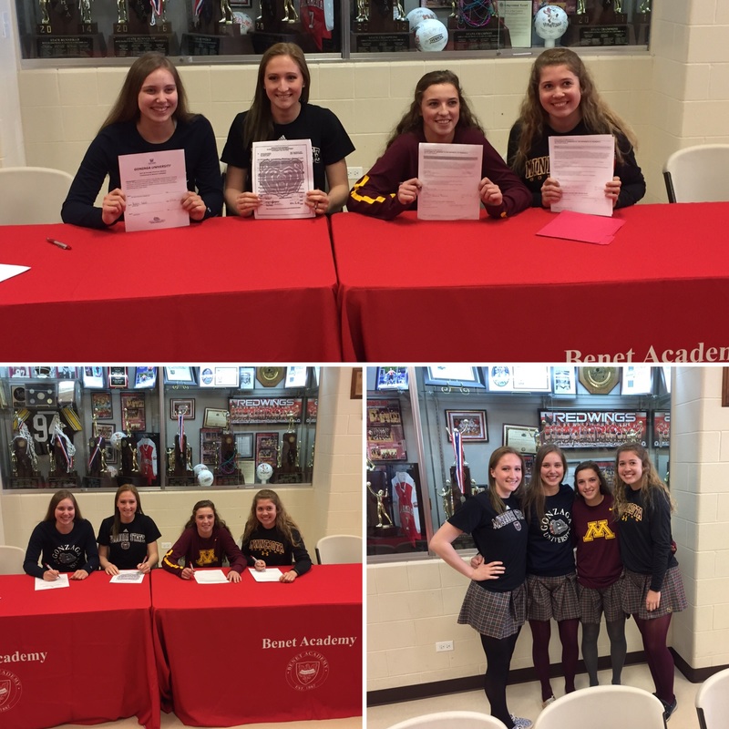 College Signing Day a HUGE Success!! ACADEMY VOLLEYBALL